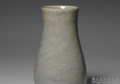 图片[2]-Vase with green glaze, Qing dynasty (1644-1911)-China Archive